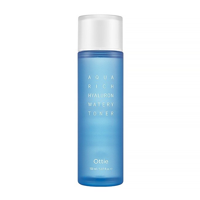 Увлажняющий тонер-эксфолиант Ottie Aqua Rich Hyaluron Watery Toner, 150мл