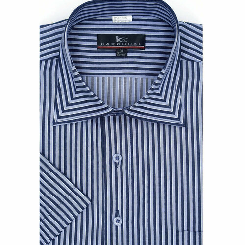 Рубашка , размер 39, синий