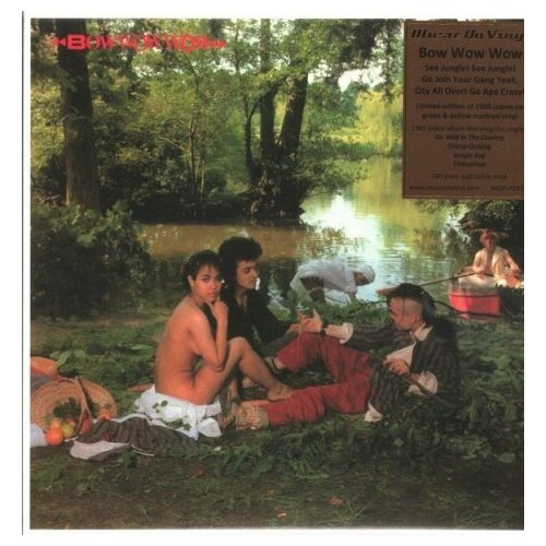 Виниловые пластинки, MUSIC ON VINYL, BOW WOW WOW - See Jungle! See Jungle! Go Join Your Gang Yeah, City All Over! Go Ape Crazy! (LP, Coloured) nietzsche f why i am so clever