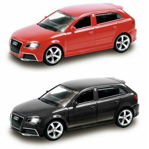 RMZ City 1:43 Audi RS3 Sportback без механизмов (2 в асс) машинка металлическая UNI-FORTUNE 444011