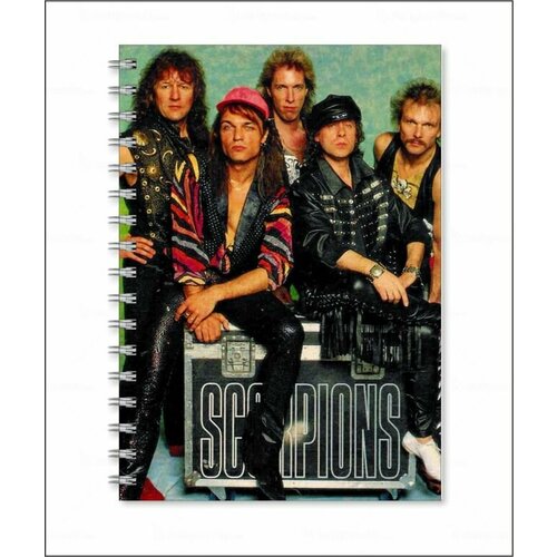 Тетрадь Scorpions, Скорпионз №4, А6 (10 на 15 см)