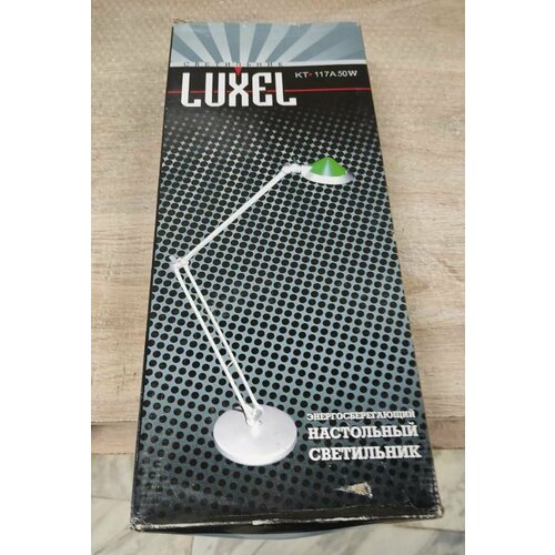 LUXEL Светильник настольный энергосберегательный KT117A 50Вт Красный