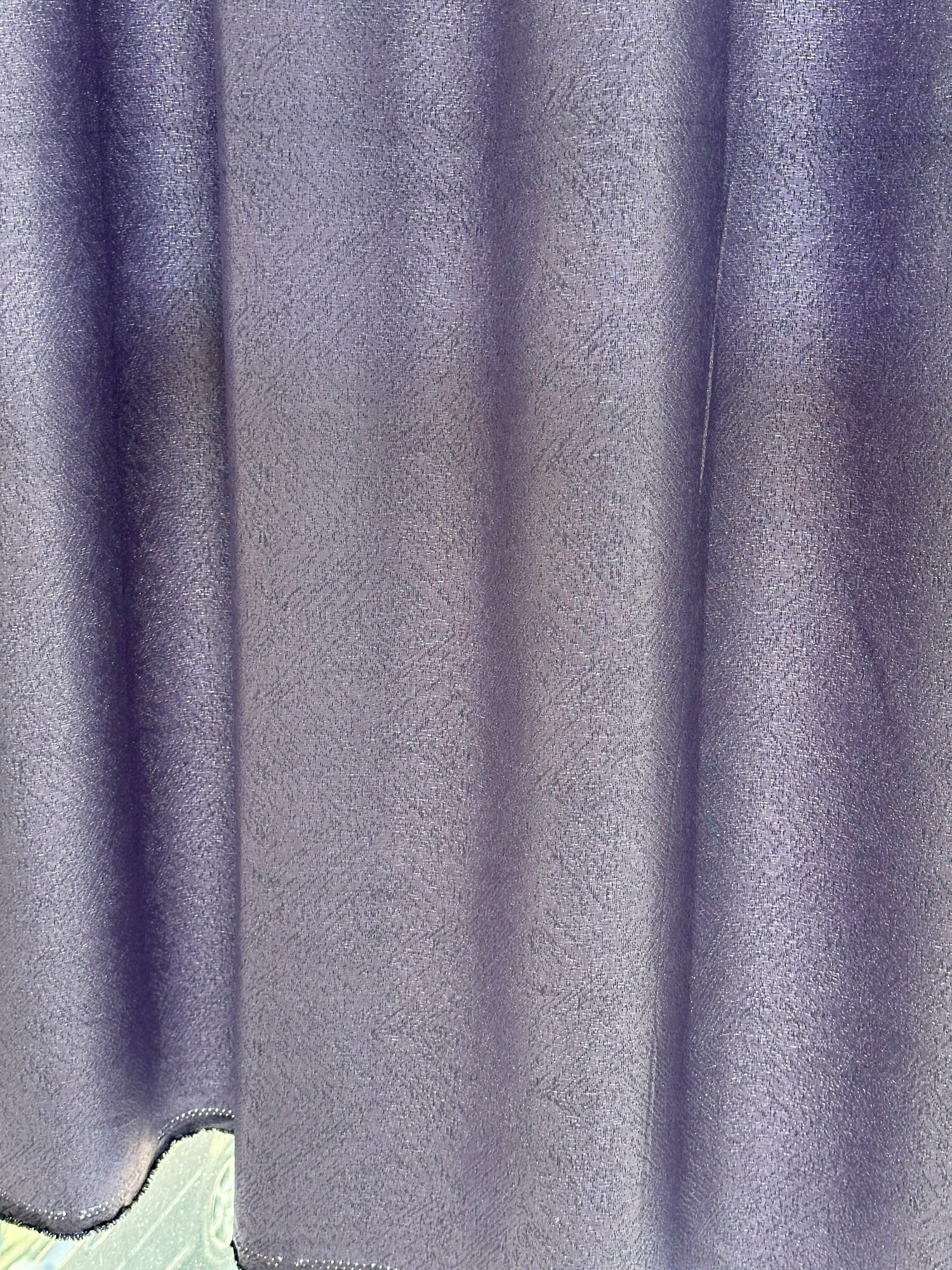 Штора Портьера Сиреневая 150*270 — фото 1