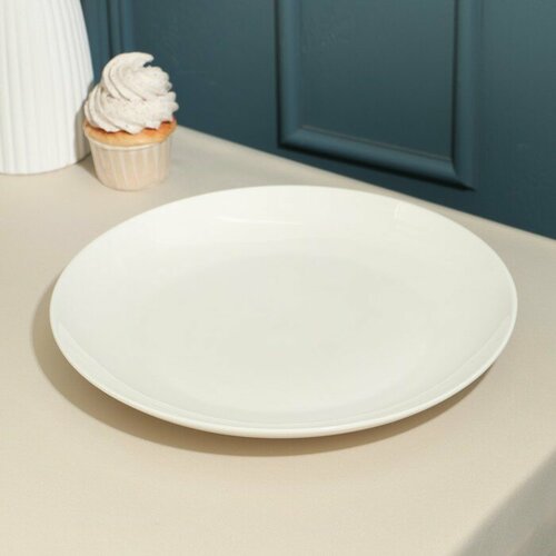 Quinsberry Тарелка фарфоровая Nova, d=30,5 см, белая