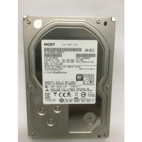Жесткий диск Hitachi 0F14696 4Tb CoolSpin SATAIII 35 HDD 1866500₽