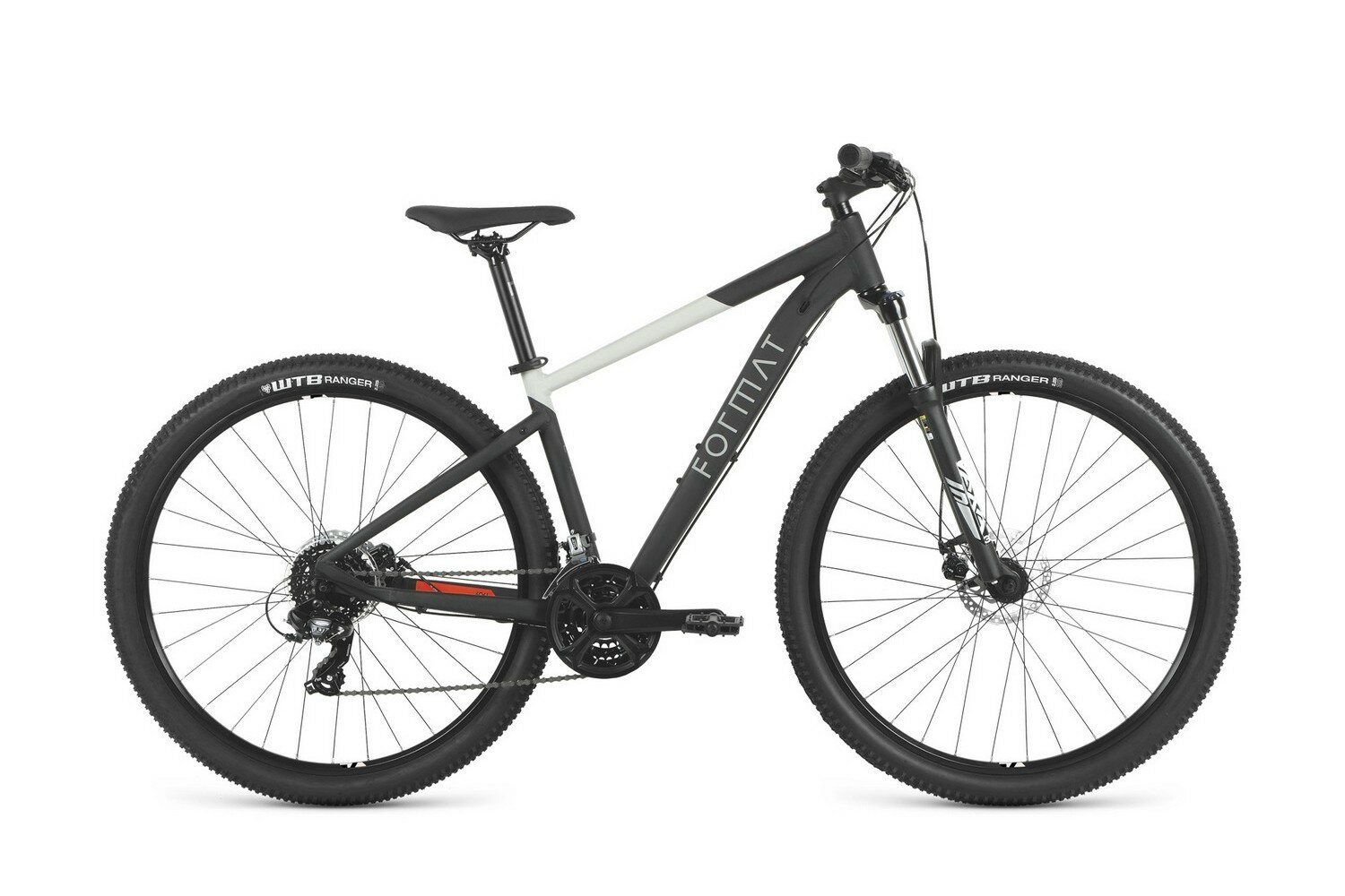 Горный велосипед Format 1415 27.5, год 2023, цвет Черный-Серебристый, ростовка 15