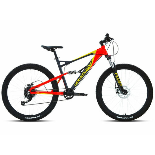 Велосипеды Двухподвесы Forward Flare 27.5 2.0 D FR, год 2023, цвет Серебристый-Красный, ростовка 18