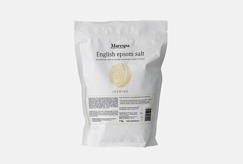 Английская соль для ванн c эфирным маслом жасмина и ванили jasmine and vanilla