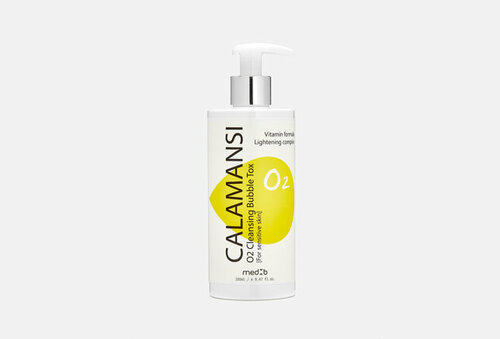 Кислородная пенка для умывания лица Calamansi O2 Cleansing Bubble Tox