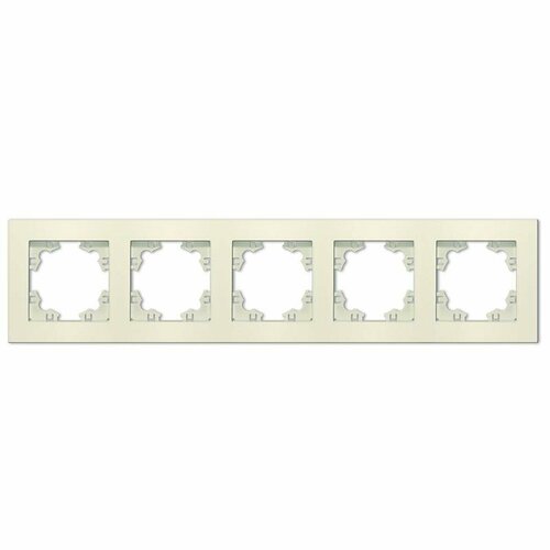 рамка 1 м афина сл кость ivory universal a0053 i Рамка 5-м Афина универс. сл. кость (ivory) Universal A1042-I