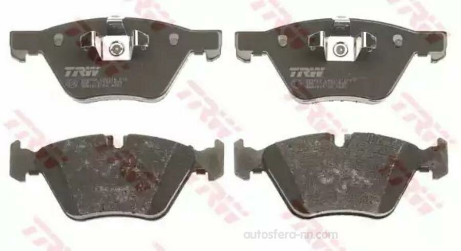 TRW GDB1810 Колодки тормозные BMW 3 E90/E91/1 E81/E87 07- передние