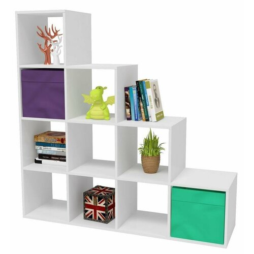 Стеллаж Кубо СИ-Л-44 Белый