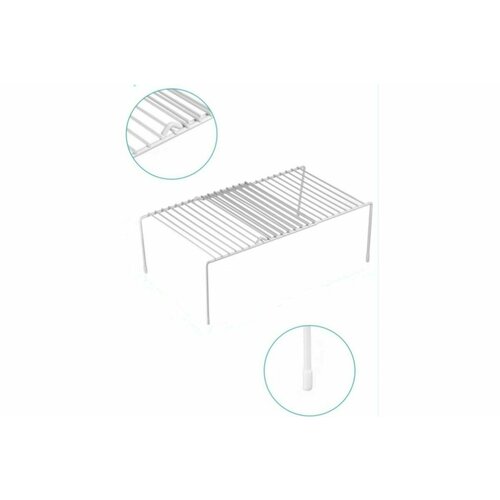 Настольная полка Union универсальная, раздвижная 32/55x24x14,5 см 21US02-424W