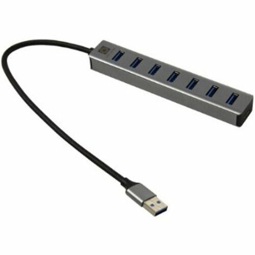 Разветвитель 5BITES USB HB37-315SL 7USB30 AL USB PLUG SILVER HB37-315SL 196500₽