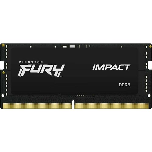   32Gb DDR5 4800MHz Kingston Fury Impact SO-DIMM (KF548S38IB-32)