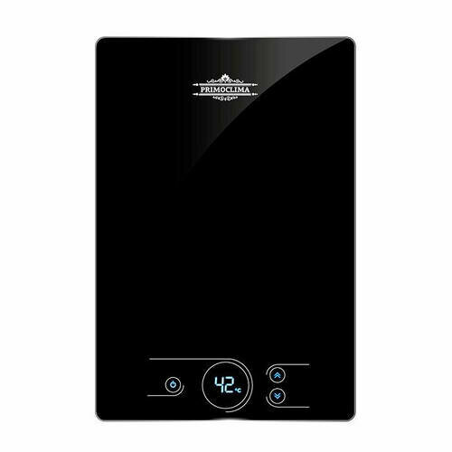 фото Водонагреватель электрический проточный PRIMOCLIMA AMOR - 8.8 кВт (цвет черный)