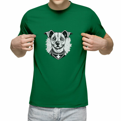 Футболка Us Basic, размер XL, зеленый мужская футболка супер герой лайкмен s белый