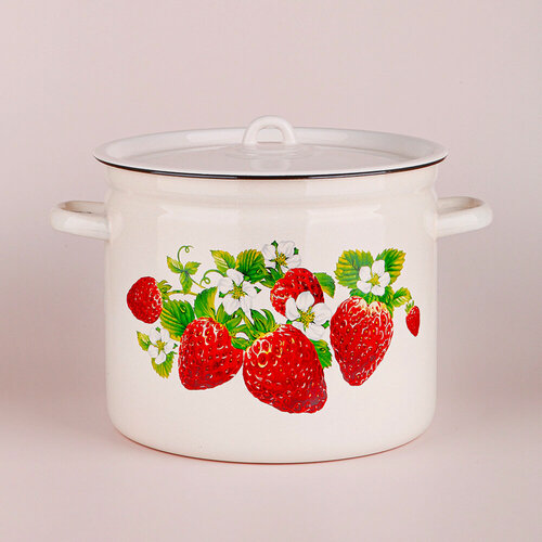 Изображение товара Кастрюля эмалированная для плиты 9,0 л