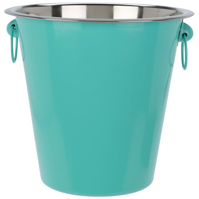 фото Koopman Ведро для шампанского Фанданго 20*20 см, бирюзовое A12405950