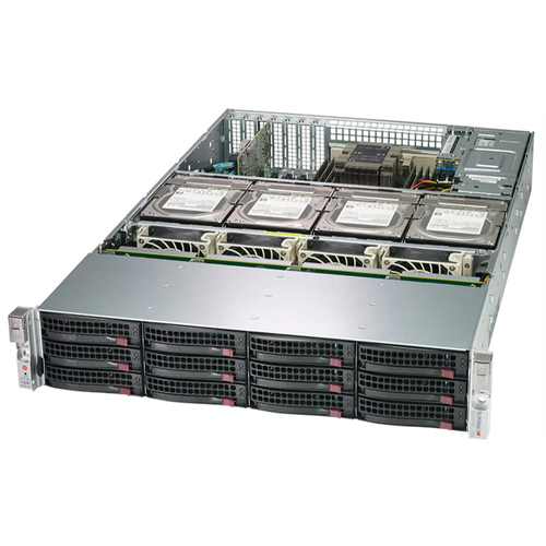 Серверная платформа Supermicro SuperStorage 2U Server 620P-ACR16H noCPU(2)3rd Gen Xeon Scalable (SSG-620P-ACR16H)