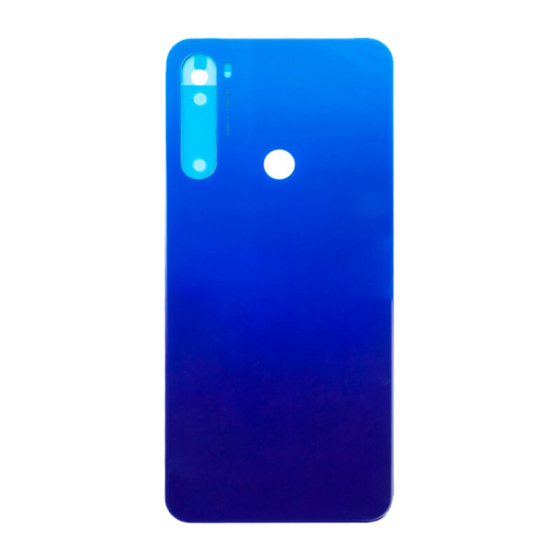 Задняя крышка для Xiaomi Redmi Note 8T (синяя) (premium)