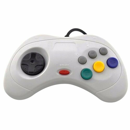 Геймпад ViGRAND для ПК проводной игровой контроллер Sega Saturn белый цвет 125000₽