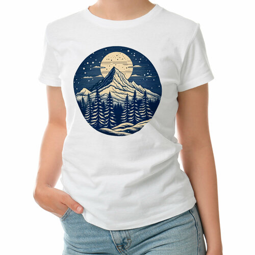 фото Футболка roly, размер s, белый