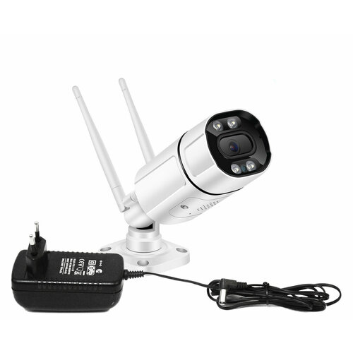 Уличная Wi-Fi IP-камера 3Mp HDком SE/248-(3Мп) WIFI (U58166LU) с записью в облако Amazon. Датчик обнаружения движения.