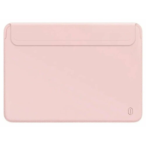 Чехол WIWU Skin Pro 2 13.3, pink чехол для ноутбука кожаный wiwu skin pro ii на macbook air 13 6 дюймов 2022 коричневый