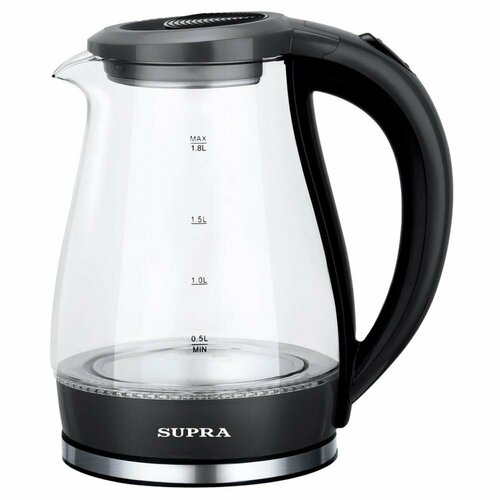 Чайник Supra KES-1855G черныйпрозрачный 134000₽