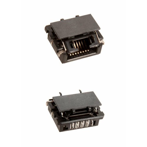 Connector / Коннектор ASUS LAN JACK 8P 3H STD SUNK R/A