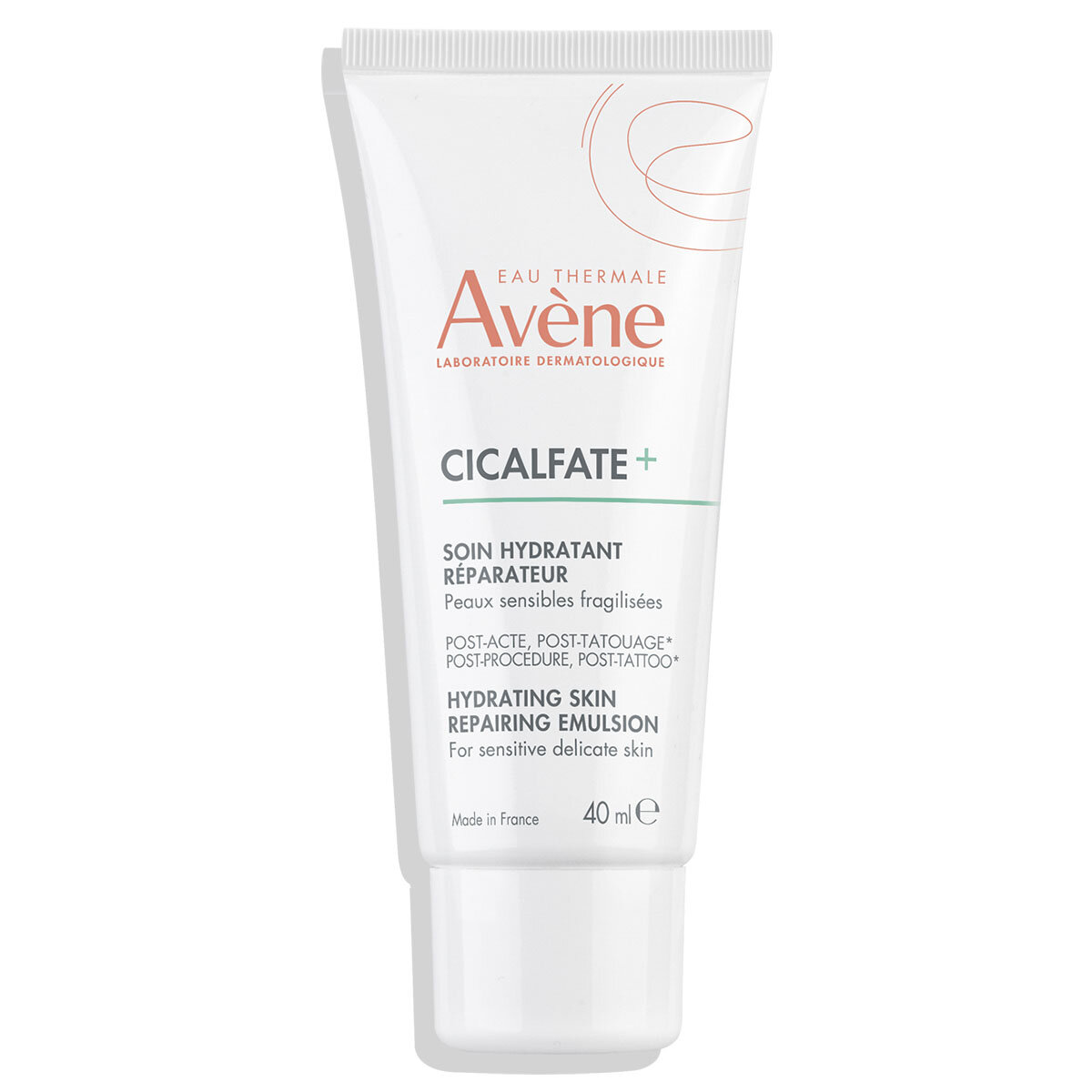 Avene Cicalfate сикальфат + Увлажняющая восстанавливающая эмульсия 40 мл