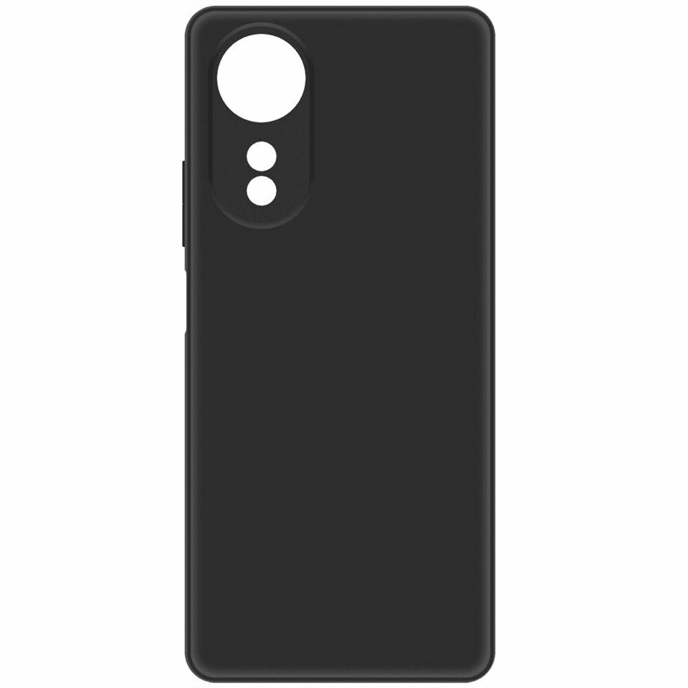 фото Чехол-накладка Krutoff Silicone Case для OPPO A58 4G черный