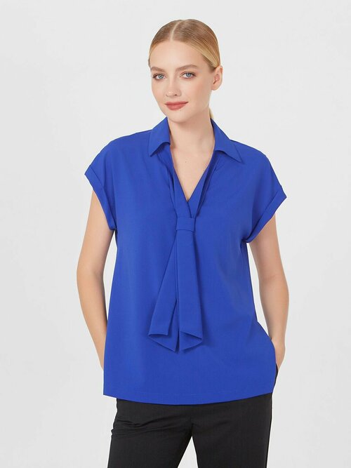 Блуза  Lo, размер 44, синий