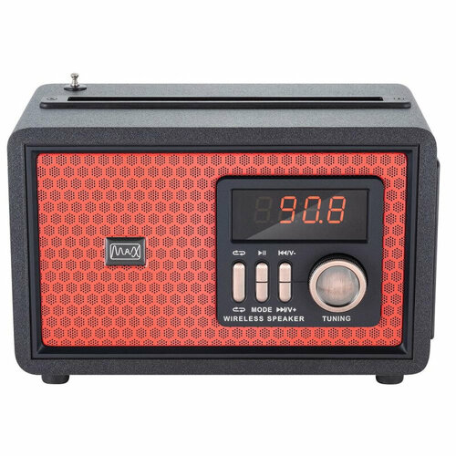 Акустическая система Max MR-361 Red Bluetooth 451100₽