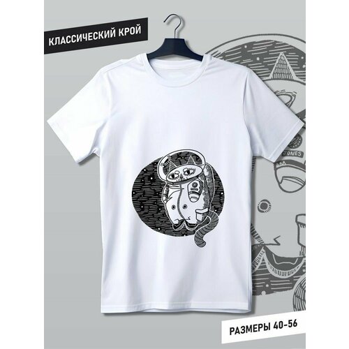 фото Футболка hypnotica, размер xs, белый