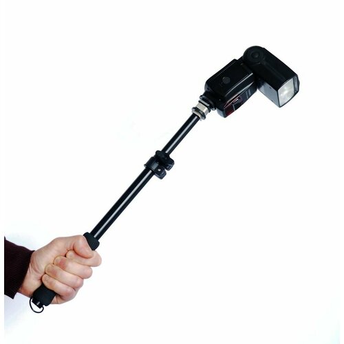 Рукоятка с башмачком для фотовспышки телескопическая 35-60 см 1190-3641 2100₽