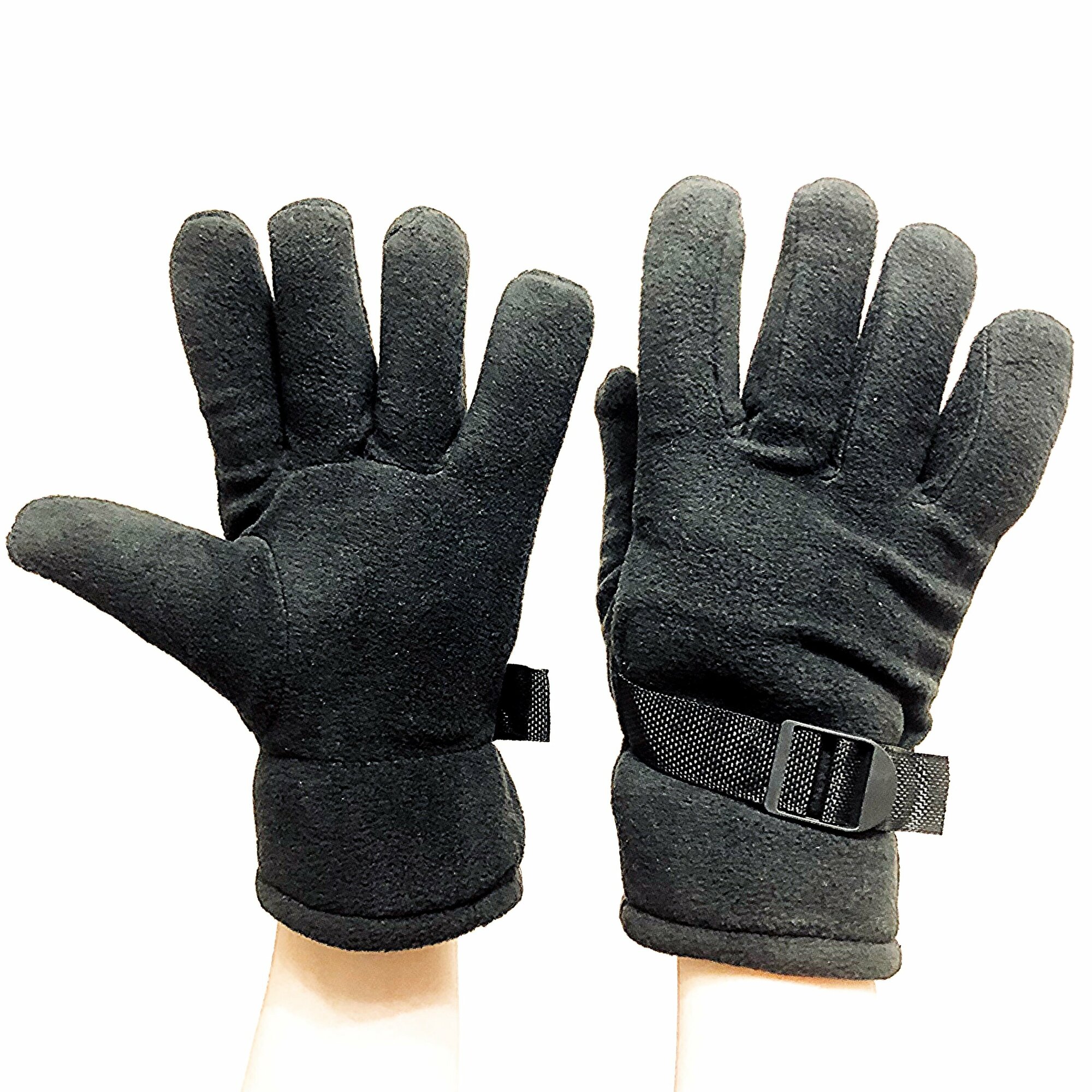 Мужские зимние перчатки из мягкого флиса 