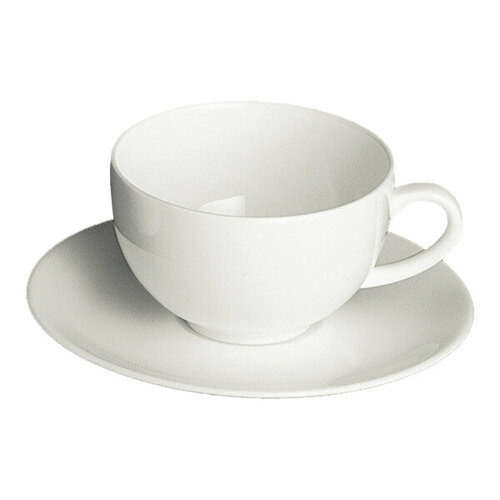 Чашка для эспрессо с блюдцем Dibbern Белый декор 110 мл