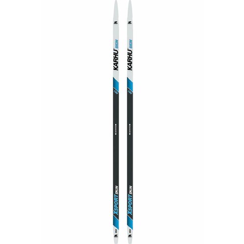 Беговые лыжи KARHU 2023-24 Xsport Skin White/Black/Blue (см:175H) беговые лыжи karhu 2022 23 xsport skin white black blue см 183h