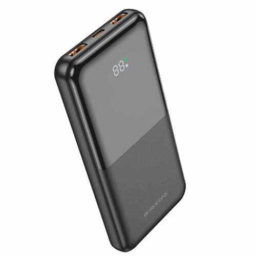 Внешний аккумулятор Borofone BJ36 10000mAh, черный внешний аккумулятор borofone bj33 10000mah черный