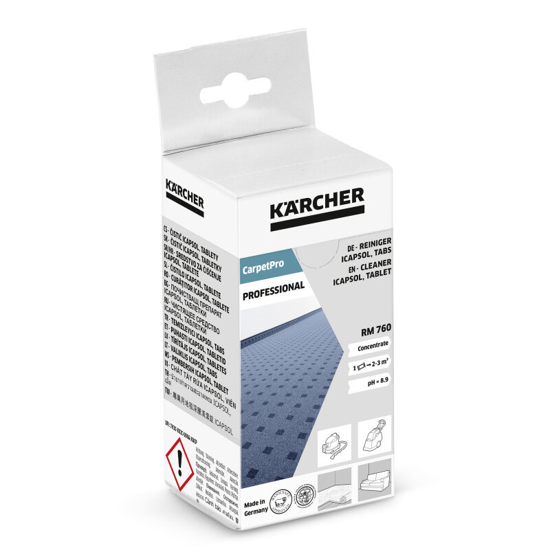 Средство Karcher чистящее для ковров RM 760 Tabs (16 табл) - фотография № 15