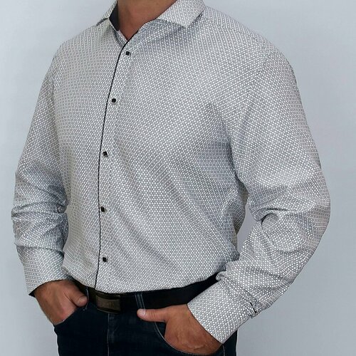 фото Рубашка westcolor, размер l, серый