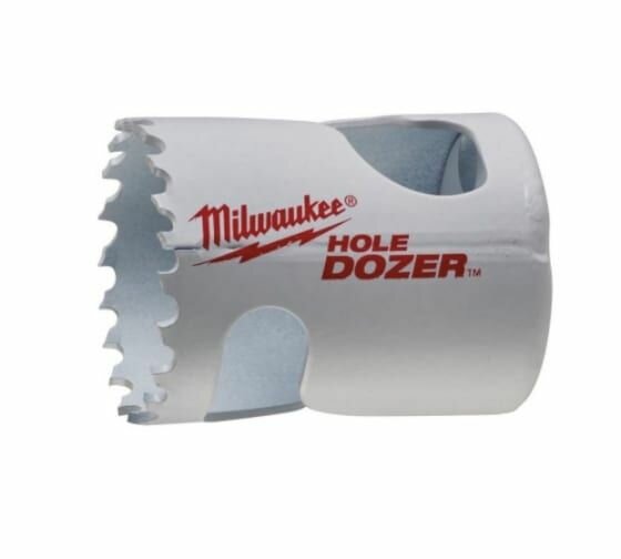 Коронка Milwaukee HOLE DOZER, биметалл, универсальная, 38 мм, белая-49560082