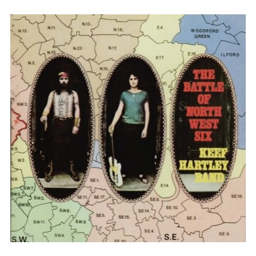 Компакт-Диски, Esoteric Recordings, KEEF HARTLEY BAND - BATTLE OF NORTH WEST SIX (CD)