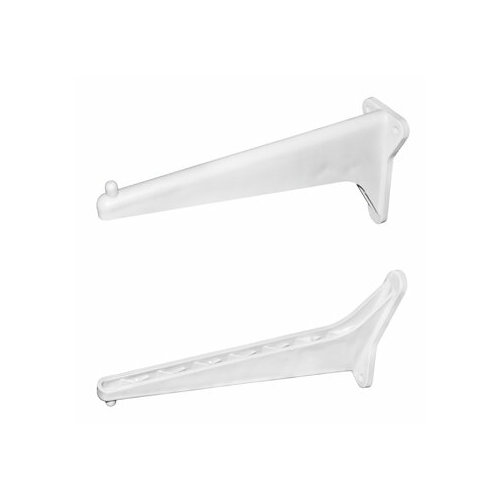 Кронштейн для умывальника 1-ой величины 240 мм пластик (комплект 2 шт.)