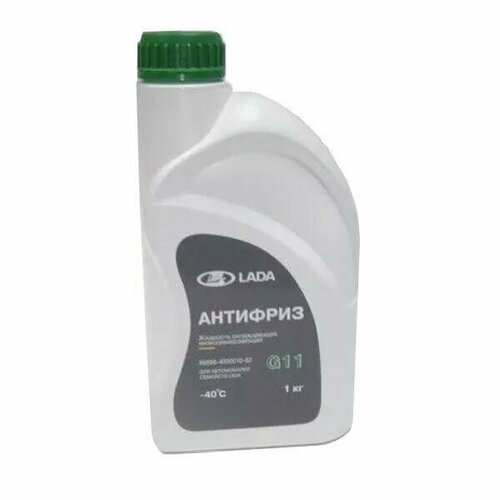 Охлаждающая жидкость Антифриз LADA G-11 зеленый 1л 665₽