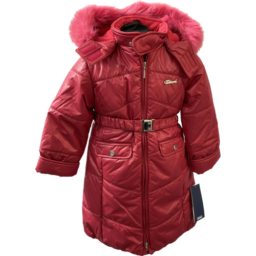 Куртка Tillson, размер 104, красный пальто tillson размер 104 фиолетовый