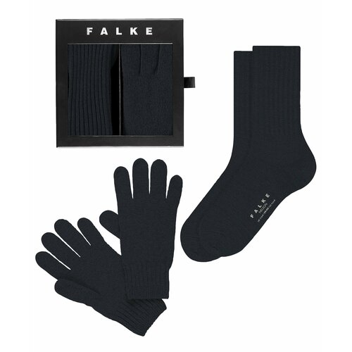 Перчатки Falke, размер 43-46, синий носки falke socke nelson темно серый