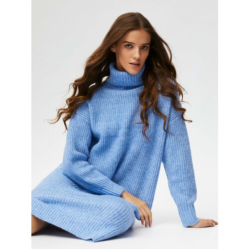 фото Платье zolla, размер s, синий